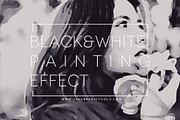 Black & White Painting Effect PS ATN, an Action Add-On by JasGraphicTools (Thumbnail 2 of 16)