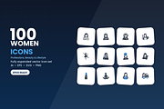 100 Women Icons, a Duotone Icon by Symbolic Language (Thumbnail 1 of 3)