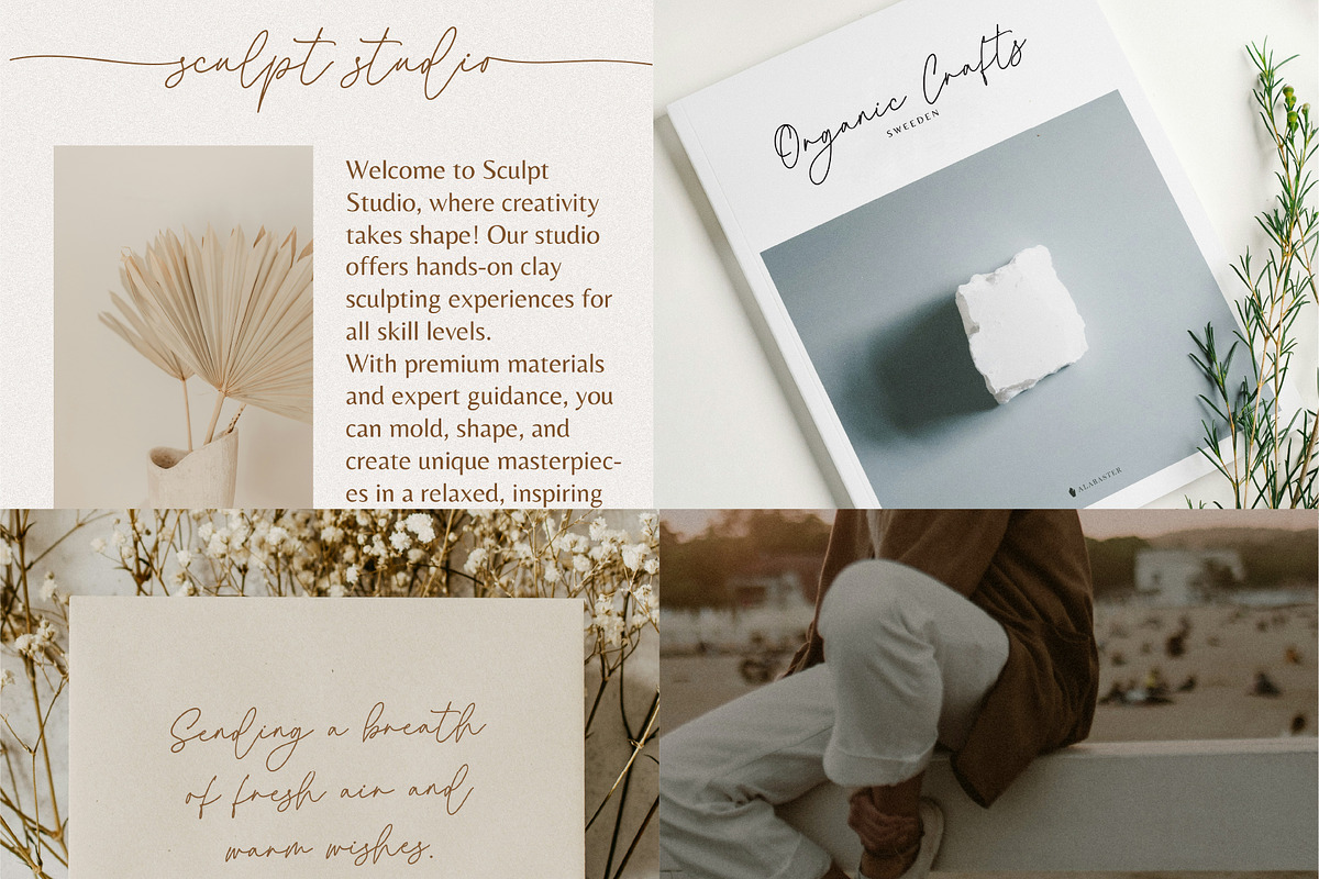 The Modern Script Font Bundle, a Handwritten Font by Prestige Artsy Studio (Photo 3 of 9)