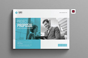 Project Proposal Template Landscape, a Brochure Template by Work-Envance (Thumbnail 1 of 8)