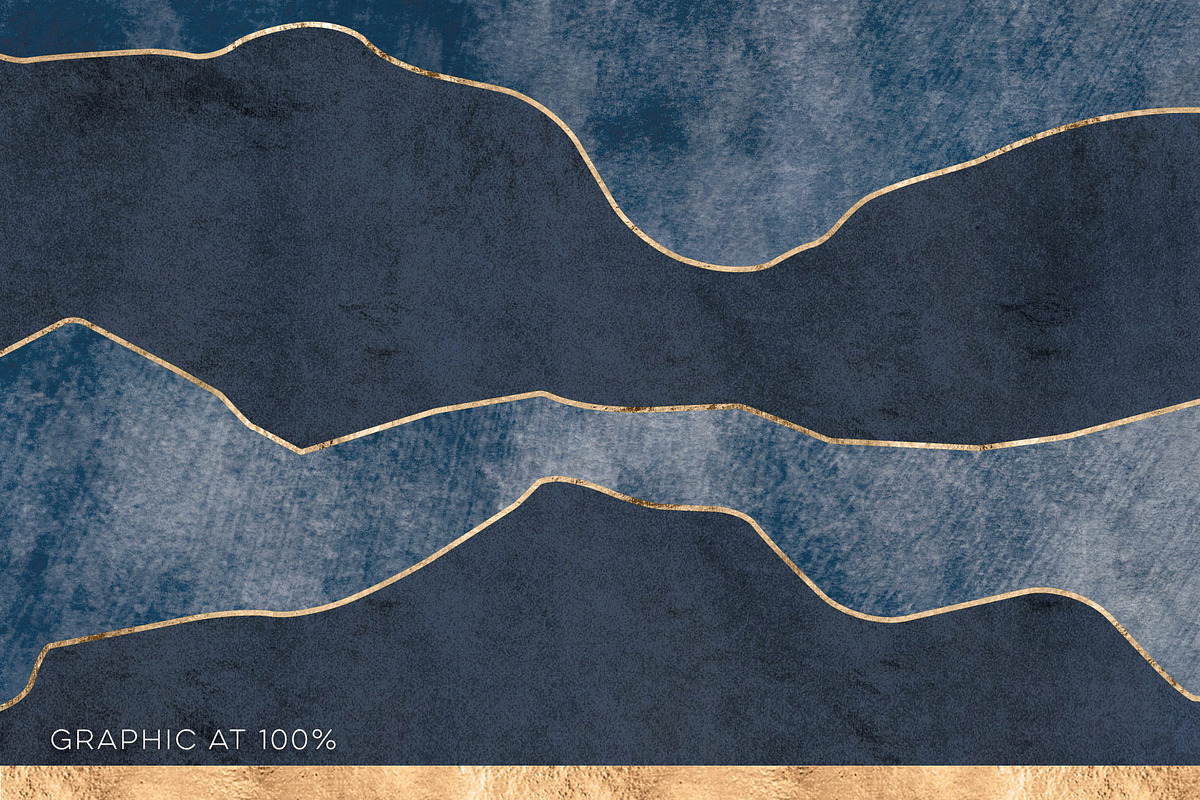 Wintery Nights: Golden Fairy Lights, a Pattern Graphic by Blixa 6 Studios (Photo 5 of 5)