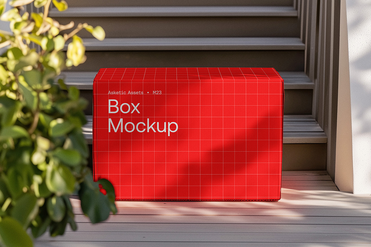 Box Mockup M23, a Packaging Mockup by Asketic (Photo 1 of 3)
