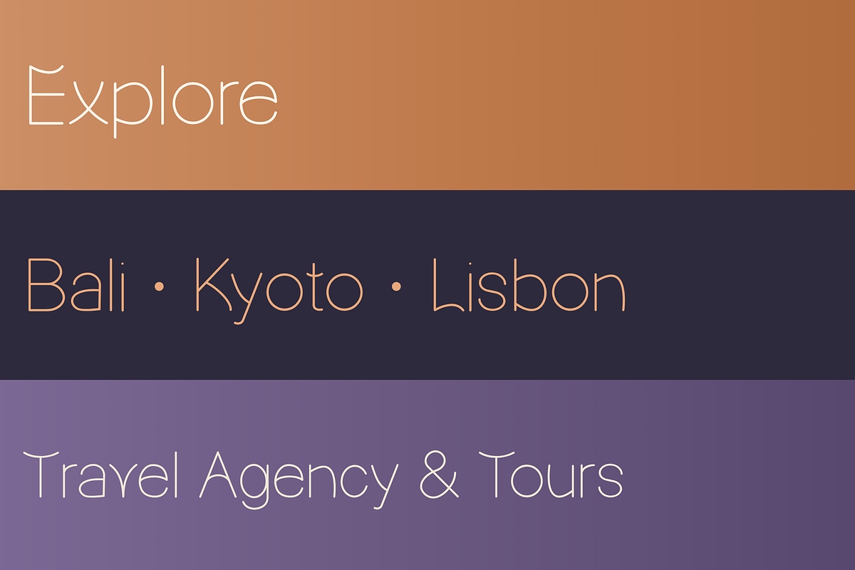 Tan — Rounded Geometric Display Font, a Handwritten Font by Lettra Studio (Photo 16 of 17)