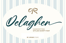 Delaghen - Stylish Script Font