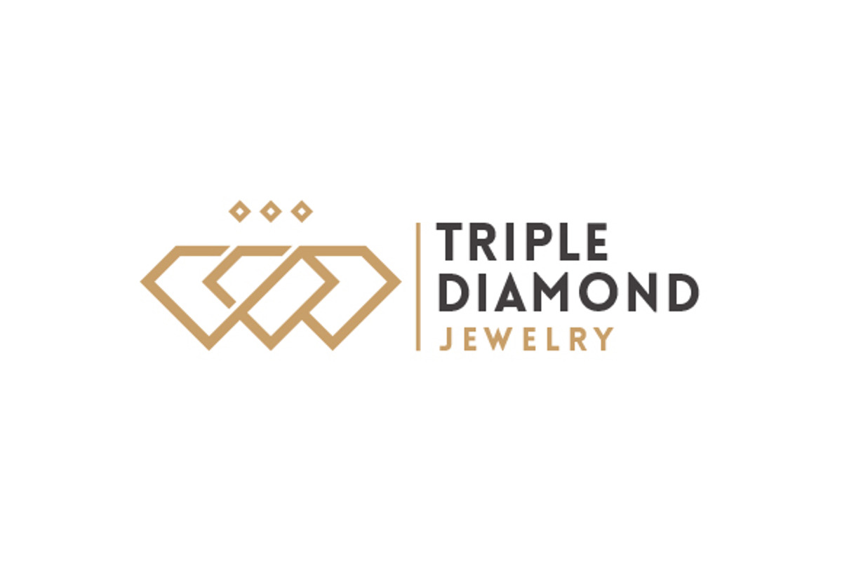 Triple Diamond Jewelry Logo, a Branding & Logo Template by Mauro Bertolino (Photo 2 of 3)