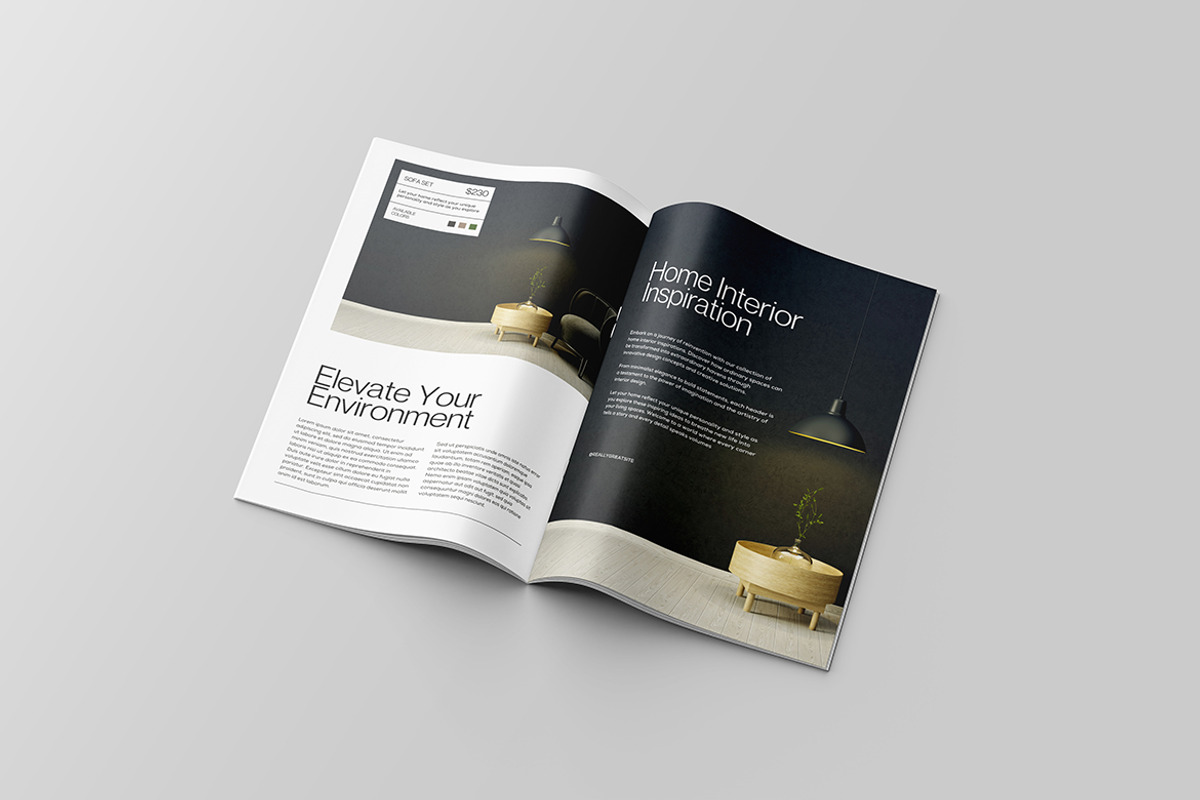 Catalog Brochure Mockup, a Books & Magazine Mockup by graphic_keY (Photo 2 of 5)