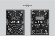 90 Linear Style Menu Designs, a Templates & Theme by Kursat Unsal (Thumbnail 23 of 23)
