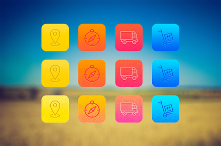 Layer styles for app icons
