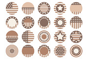 Vector retro icons in American style, a Solid Icon by Sir13 (Thumbnail 4 of 4)
