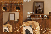 Warm Aesthetic Frame Mockup, a Household Mockup by LAMIA DESIGN (Thumbnail 9 of 19)