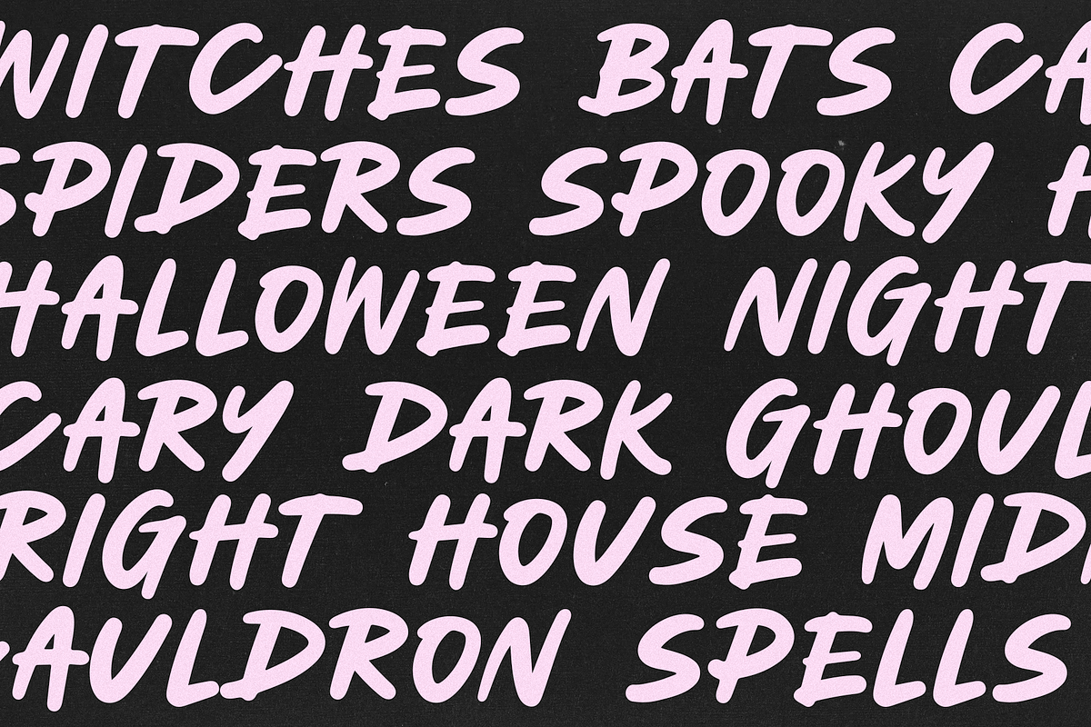 Scary House | Spooky Halloween Font, a Font by KA Designs (Photo 4 of 9)