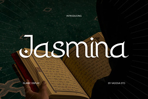 Jasmine Islamic Display Font, a Serif Font by Vadovastd