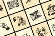 Vintage Travel Illustration Set, a Transportation Illustration by Prosymbols (Thumbnail 5 of 10)