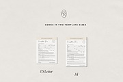 Eyelash Extension Business Forms, a Marketing Template by HelloKarla (Thumbnail 3 of 4)