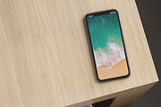 iPhone X. 3 PSD mockups, an iPhone Mockup by Egor Shkolnikov (Thumbnail 3 of 3)