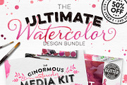 The Ultimate Watercolor Bundle, a Graphic by Callie Rian & Co. (Thumbnail 1 of 6)