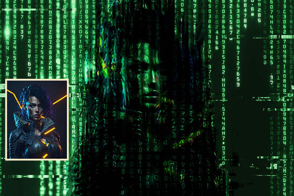 MATRIX CODE —Digital Movie Poster FX, an Action Add-On by Studio Retouch (Photo 10 of 11)