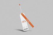 Clothing Label Tag Mockup, a Merchandise Mockup by Gatamotion (Thumbnail 2 of 5)