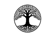 Tree of Life Circle SVG Bundle, an Illustration by Gfx_Store (Thumbnail 31 of 50)