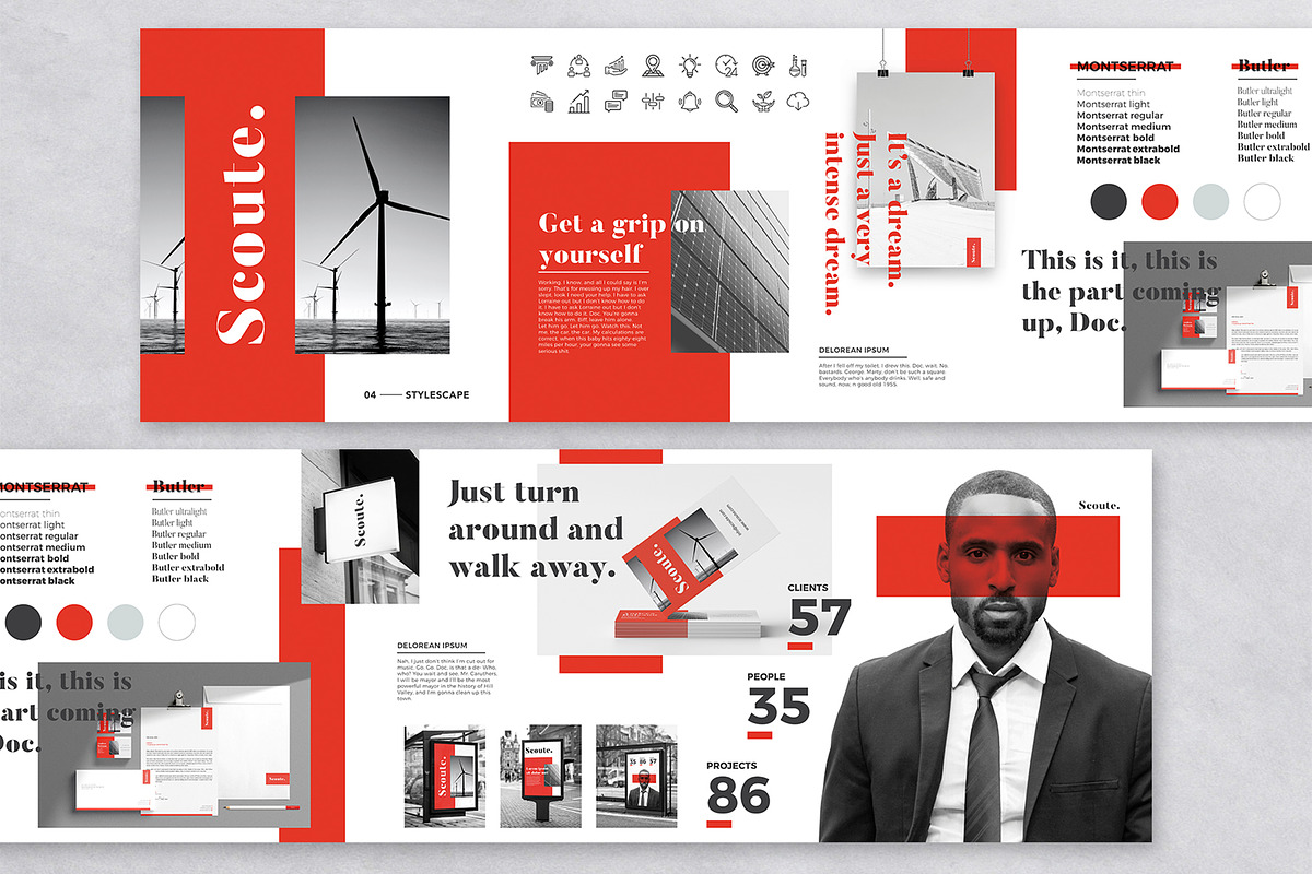 Stylescape / Moodboard Template 04, a Product Mockup by Andre28 (Photo 2 of 6)