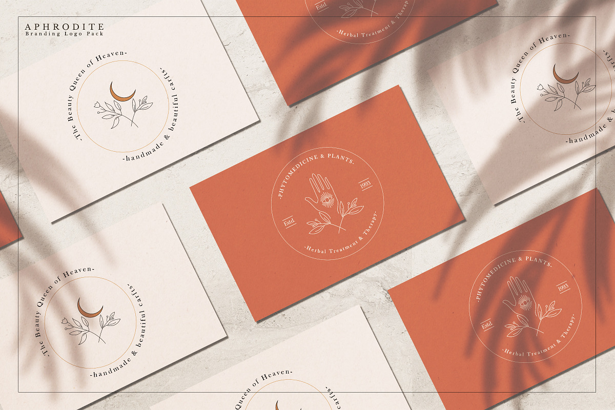 Aphrodite Branding Logos, a Branding & Logo Template by SNIPESCIENTIST (Photo 18 of 32)