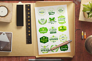 72 SPRING VINTAGE BADGE & RIBBON, a Branding & Logo Template by Toonsteb (Thumbnail 12 of 12)