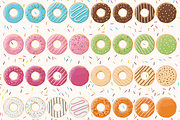 Donuts - patterns and illustrations, a Pattern Graphic by Blue Lela Design (Thumbnail 4 of 4)