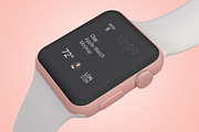 Clay Apple Watch Mockups Pack 01, a Wearable Device Mockup by Mockups by Carlos Viloria (Thumbnail 16 of 25)