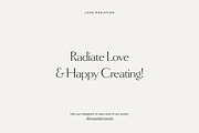 Instagram Quotes Posts Stories PS, a Social Media Template by Love Radiation Studio (Thumbnail 19 of 19)