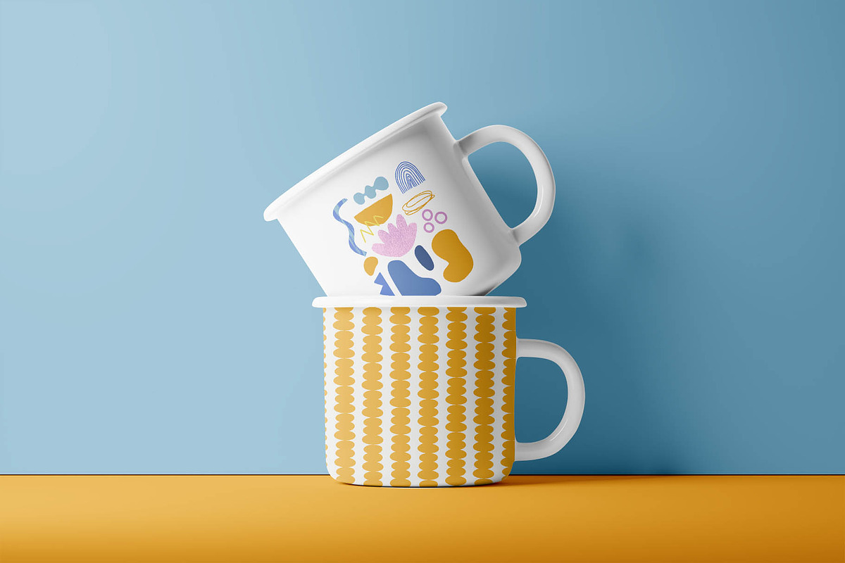 Abstractions shapes collection, a Social Media Template by Bosotochka♥Art (Photo 10 of 11)