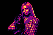 Neon Photo Effect Photoshop Action, an Action Add-On by MRI STUDIO (Thumbnail 4 of 11)