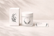 19 Botanical Ink Wreaths & Leaves, an Object Graphic by Christine Krahl (Thumbnail 3 of 8)