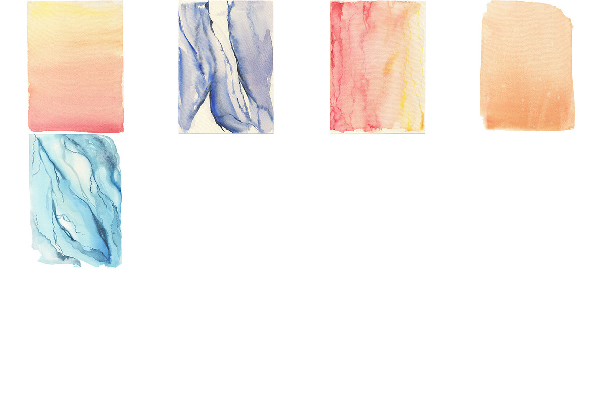 53 Gentle Watercolor Cloud BUNDLE, a Texture Illustration by LilyBoo Clipart (Photo 6 of 6)