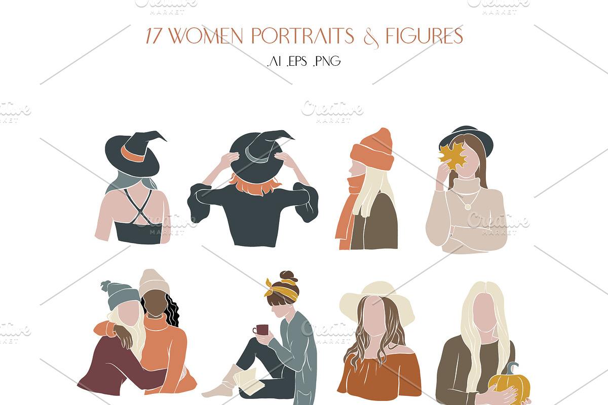 Abstract Autumn Set, an Illustration by Natalia Fedorova (Photo 7 of 17)