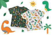 Funny Dino. Kids collection, an Illustration by Guvi-Design (Thumbnail 9 of 10)