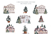 Christmas Creator. Watercolor season, a Decorative Illustration by ma_i_vi (Thumbnail 16 of 21)