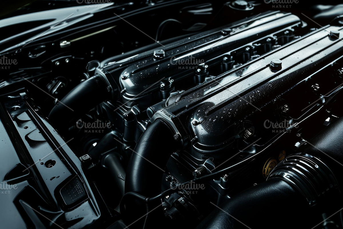 55 Car engines, a Transportation Illustration by Handmadefont (Photo 28 of 56)