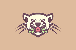 beast animal roar leopard logo, a Branding & Logo Template by devastd