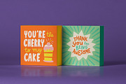 Joyful Greeting Cards - Vector & PSD, a Card Template by Carole Chevalier (Thumbnail 10 of 11)