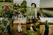 10 Deep Green Lightroom Presets, a Preset Add-On by CVR Presets (Thumbnail 3 of 7)
