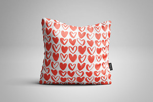 Hearts Seamless Patterns