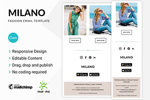 Milano - Fashion Email Template