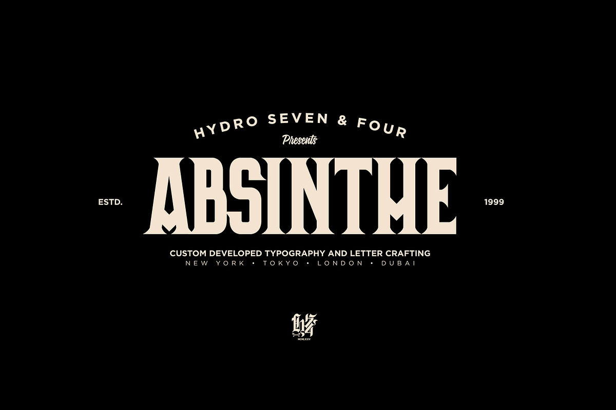 Absinthe, a Font by Hydro74 (Photo 1 of 4)