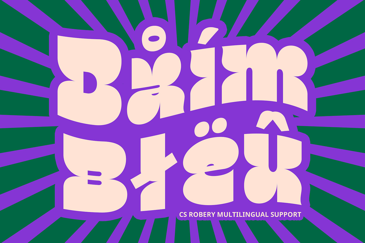 CS Rosbery – Bold Font, a Sans Serif Font by Craft Supply Co. (Photo 7 of 8)