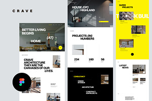 Modern Architecture Figma Web