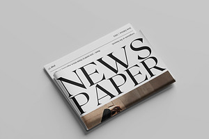 Newspaper Mockup