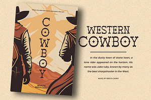 Blank Gunshot - Western Slab Serif