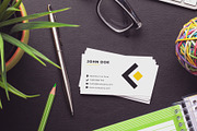 24 Business Card Mockup #1, a Mockup by Walentin (Thumbnail 15 of 25)