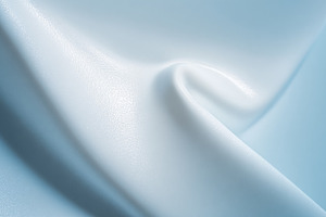 Abstract wavy white and light blue texture creating smooth luxur, a Photo by Studio ANNA