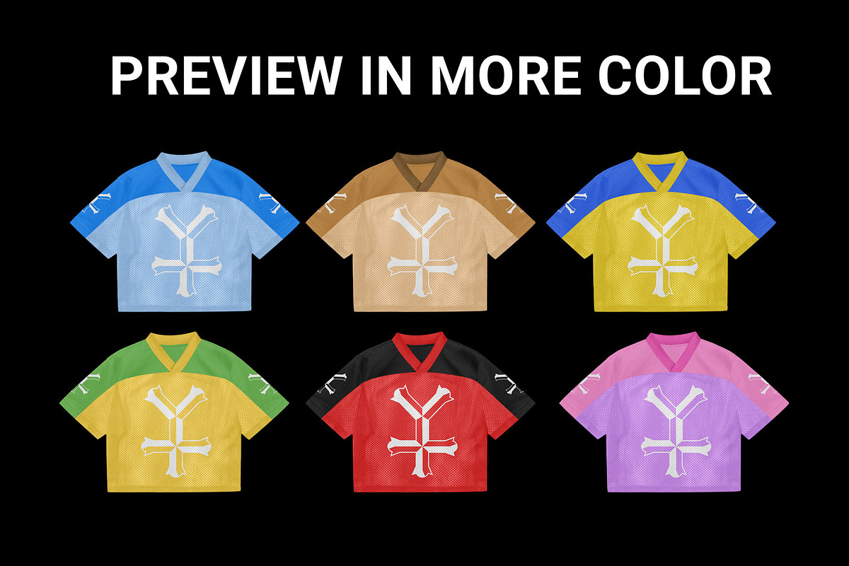 mesh jersey mockup V2, a Shirt Mockup by yalanois (Photo 3 of 5)